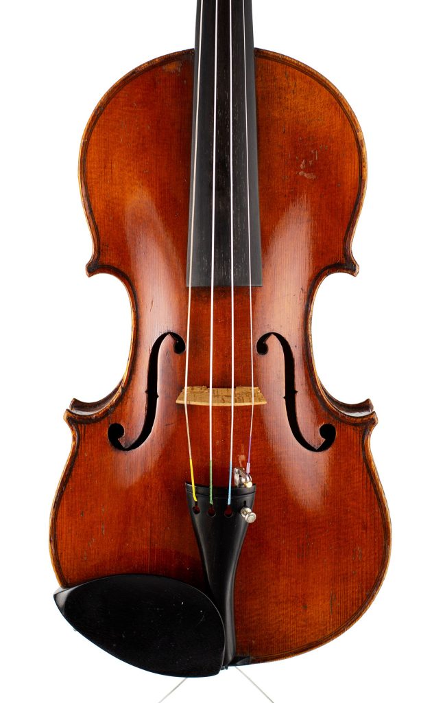 Violin, Workshop of Jules Grandjon, Mirecourt, circa 1880 — front