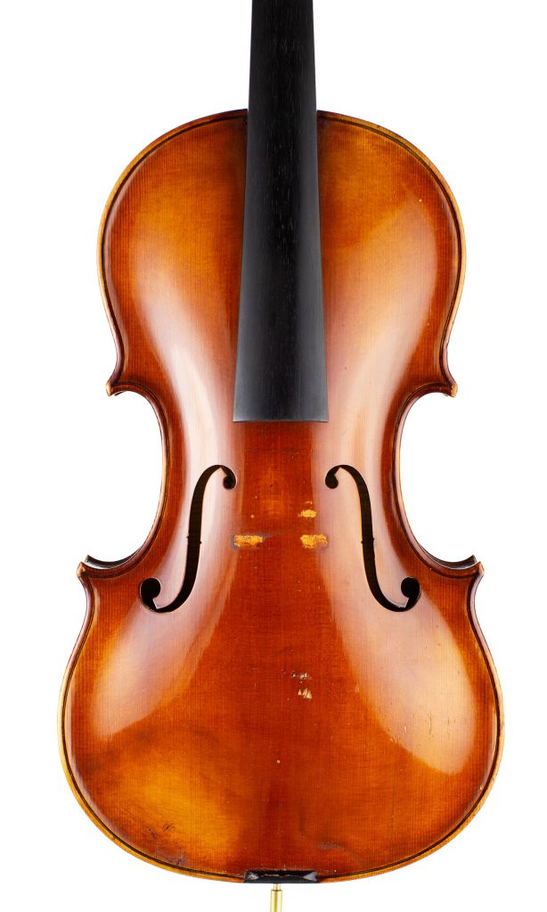 Violin, Workshop of Dieudonne, Mirecourt, 1929 — front