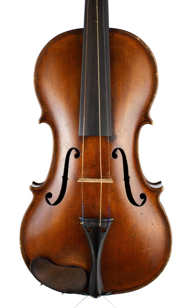 Violin by James William Briggs, Wakefield, 1888 — front