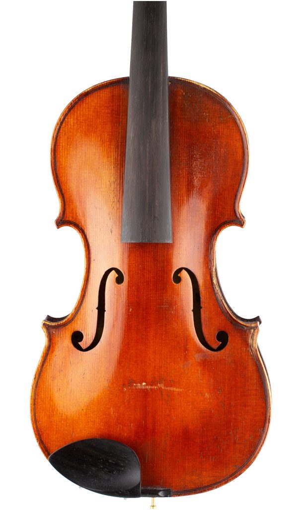 Violin by  Jérôme Thibouville-Lamy,, Mirecourt, circa 1900 — front
