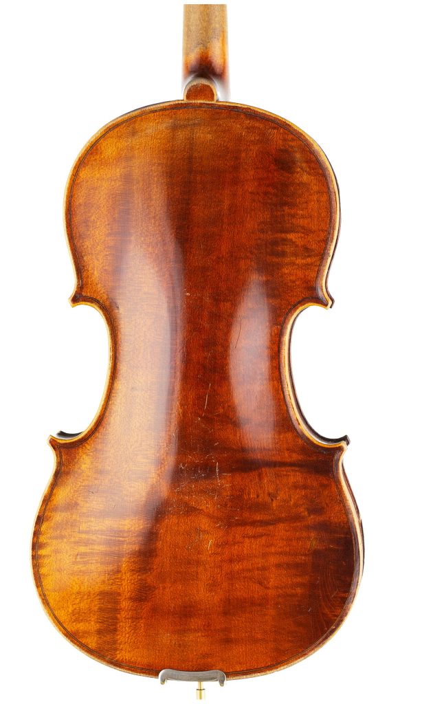 Violin by  Jérôme Thibouville-Lamy,, Mirecourt, circa 1900 — back