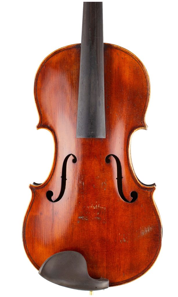 Violin by  Jérôme Thibouville-Lamy,, Mirecourt, circa 1900 — front