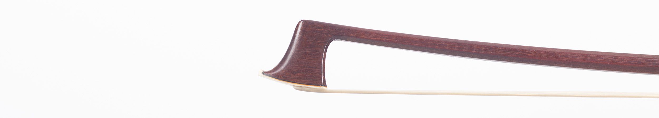 A silver-mounted viola bow by Conrad Gotz, Germany — head