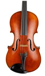 Violin, Workshop of Jérôme Thibouville-Lamy, Mirecourt, 1907 — front