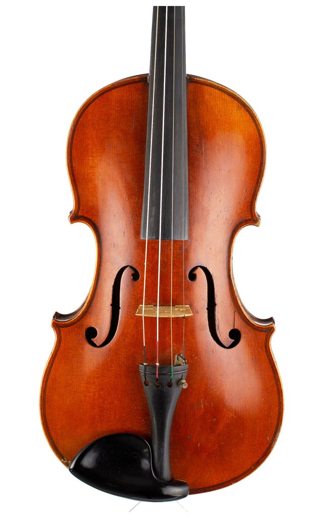 Violin, Workshop of Jérôme Thibouville-Lamy, Mirecourt, 1907 — front