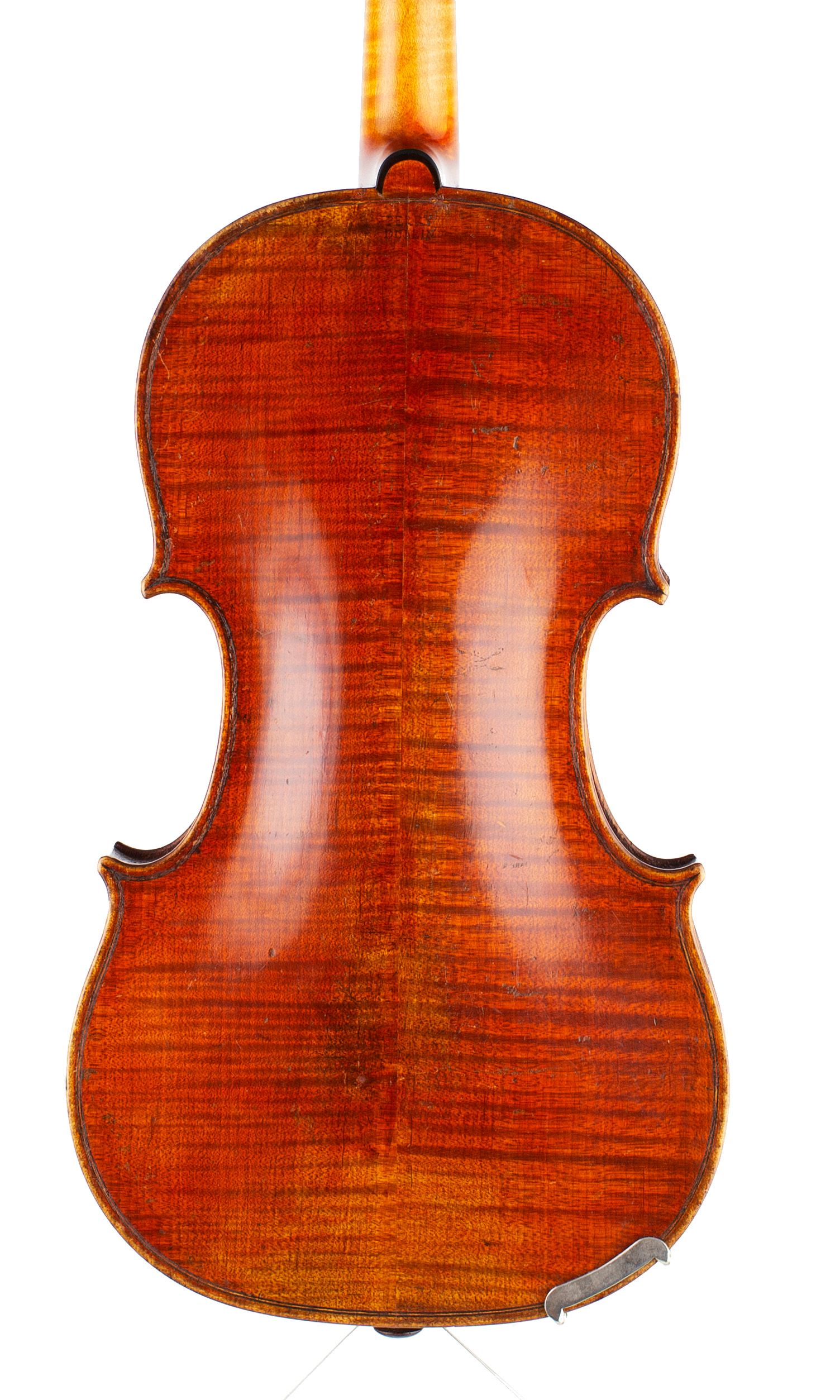 Violin by Thomas Perry, Dublin, circa 1800 — back