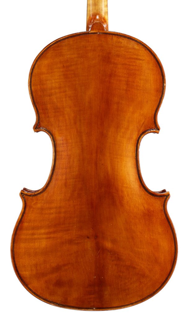 A viola by Giuseppe Nupieri, Rome, 1976 — back