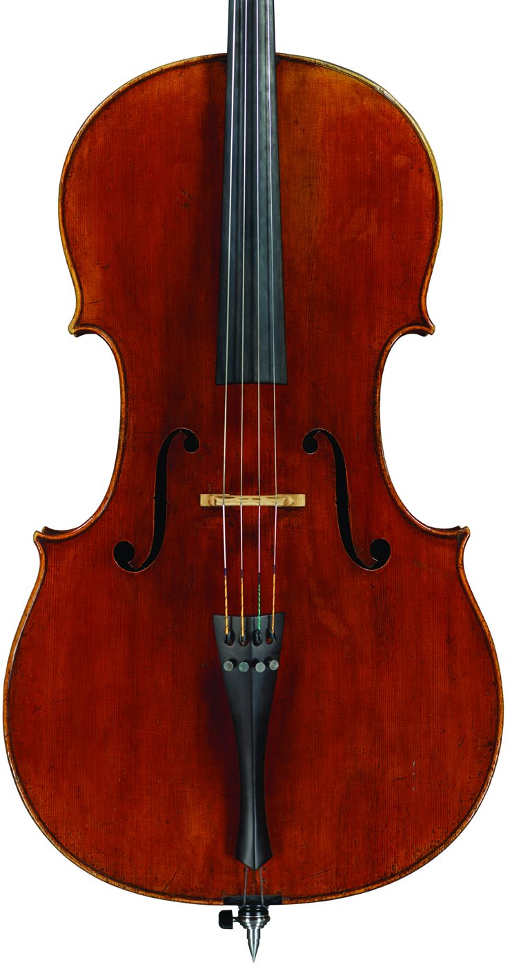 Front of the ‘Archinto’ Stradivari cello, 1689