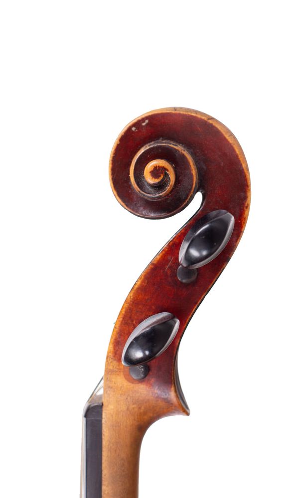 Scroll of a violin, possibly Workshop of Derazey, Mirecourt, circa 1900